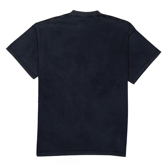 Balenciaga Black/White Oversized Logo Cotton T-Shirt | Hype Vault Kuala Lumpur