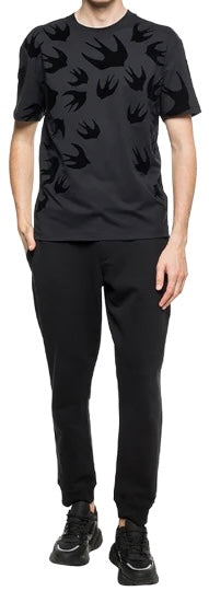 McQ Alexander McQueen Swallow Degradé T-Shirt Darkest Black | Hype Vault Kuala Lumpur