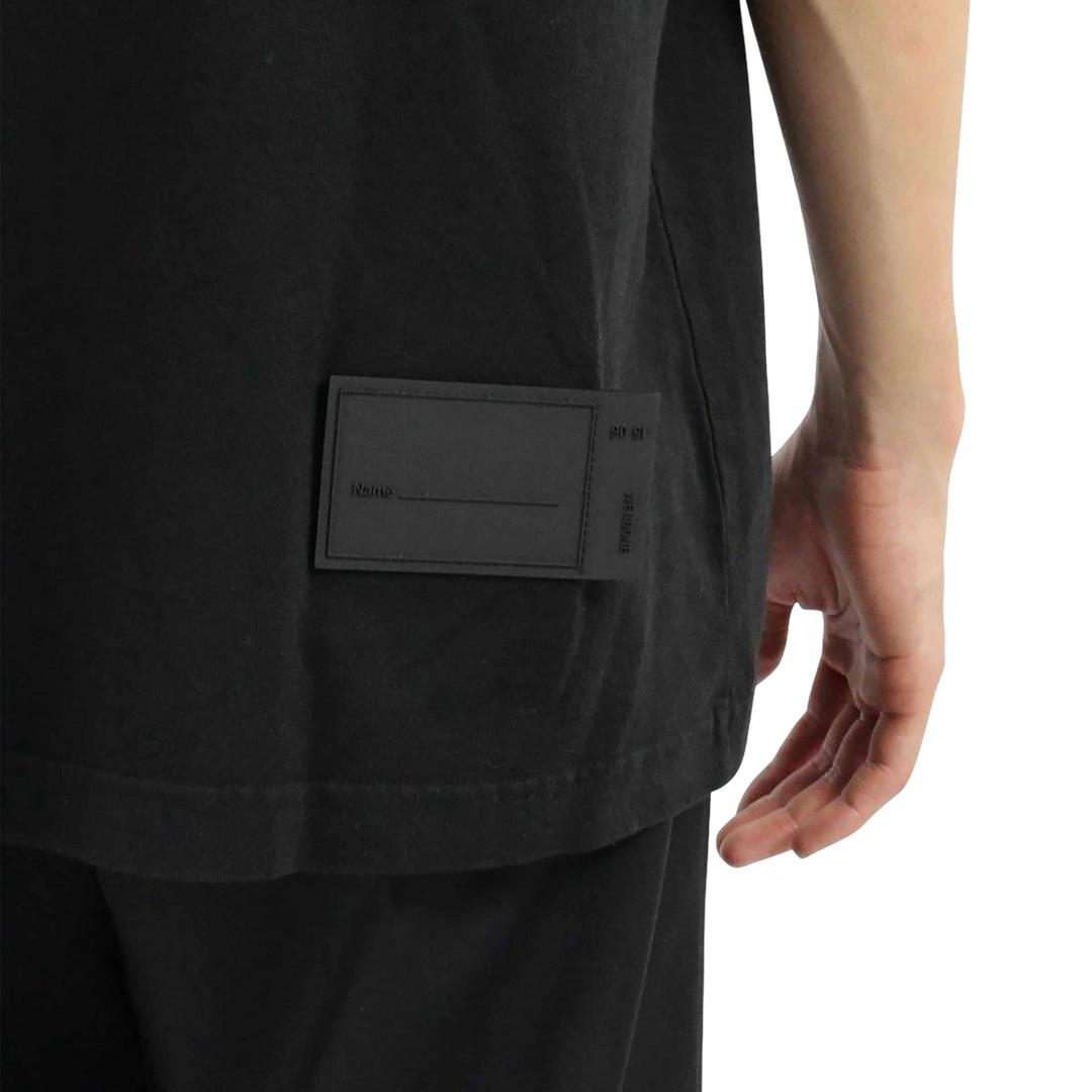 We11done Pearl Necklace Teddy T-Shirt Black | Hype Vault Kuala Lumpur