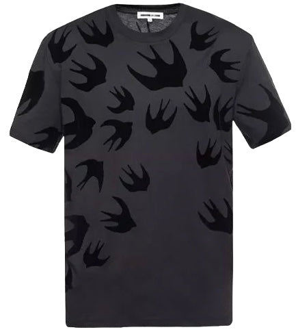 McQ Alexander McQueen Swallow Degradé T-Shirt Darkest Black | Hype Vault Kuala Lumpur