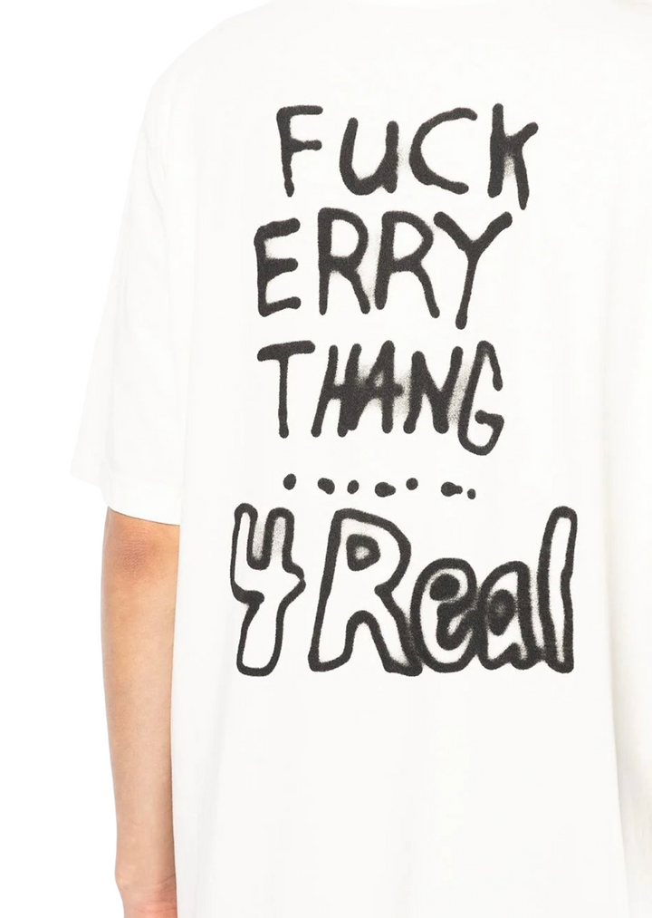 Heron Preston SS Tee OS F Errythang White | Hype Vault Kuala Lumpur