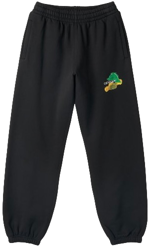 Off-White Brush Arr Slim Black Multicolour Sweatpants | Hype Vault Kuala Lumpur