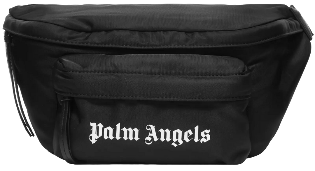Palm Angels Essential Fanny Pack Black White | Hype Vault Kuala Lumpur