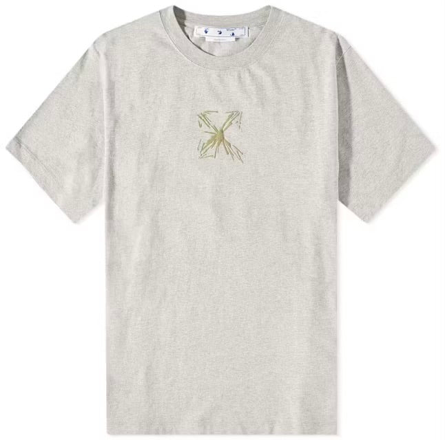 Off-White Splash Arr Oversized Skate S/S Melange Grey T-Shirt | Hype Vault Kuala Lumpur