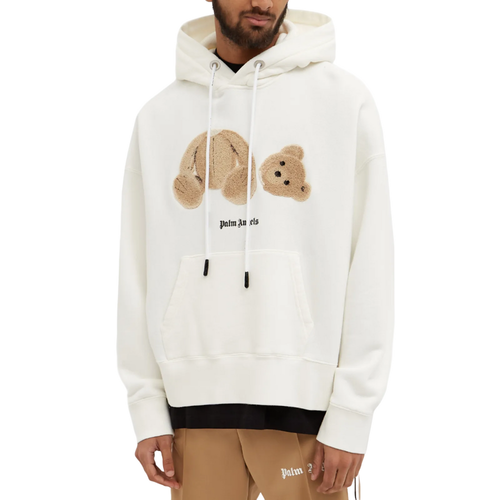 Palm Angels Kill The Bear Hoodie Off White Brown | Hype Vault Kuala Lumpur