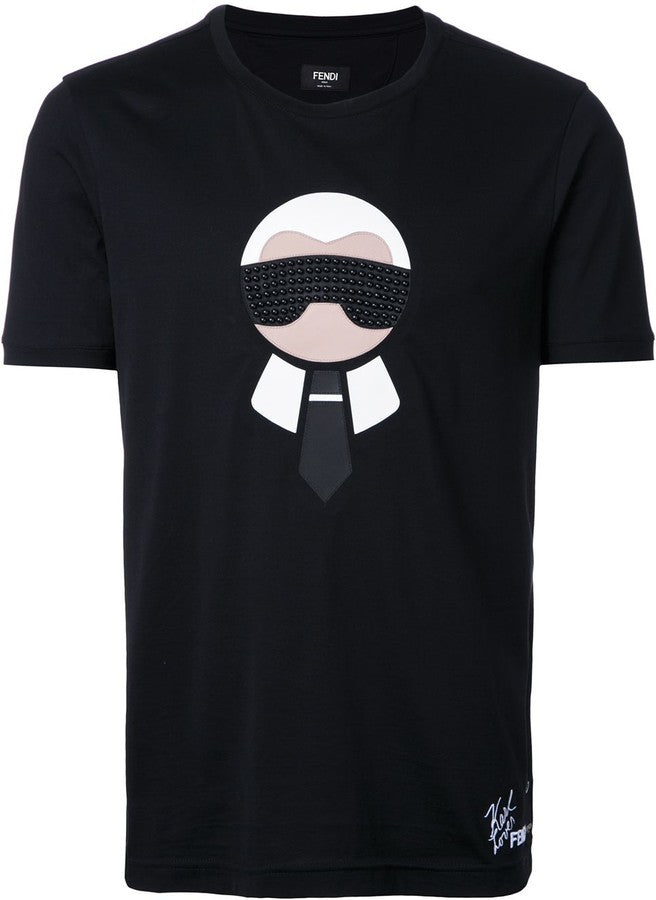 Fendi New Karlito Black T-Shirt | Hype Vault Kuala Lumpur