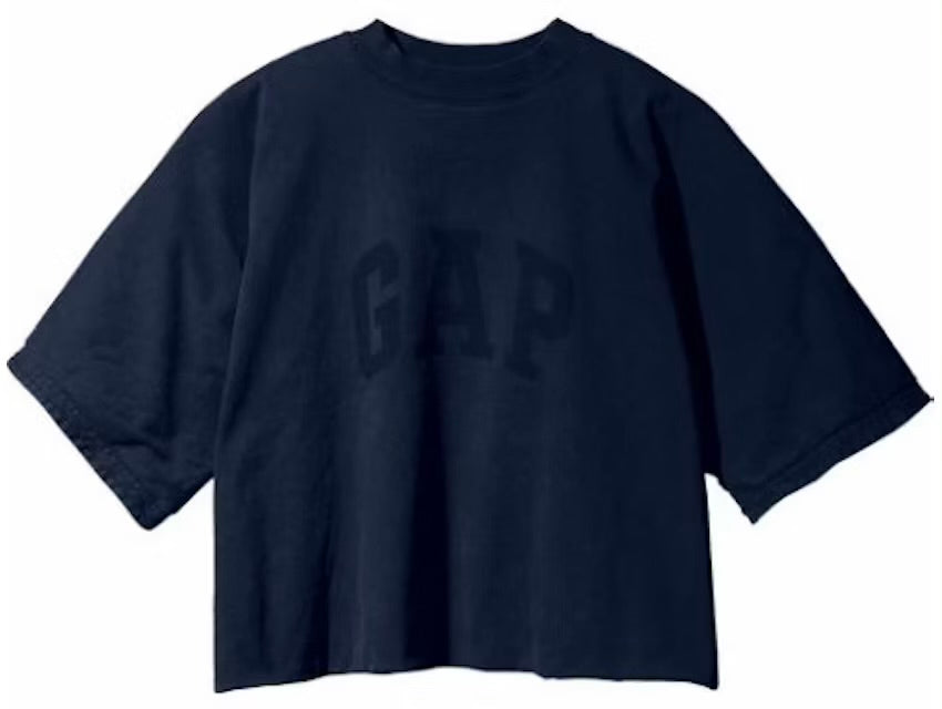 Yeezy Gap Engineered by Balenciaga Dove No Seam Tee Navy | Hype Vault Kuala Lumpur