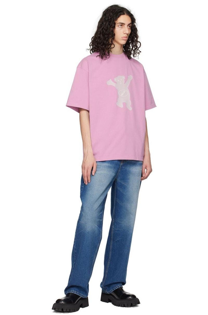 We11done Teddy T-Shirt Pink | Hype Vault Kuala Lumpur