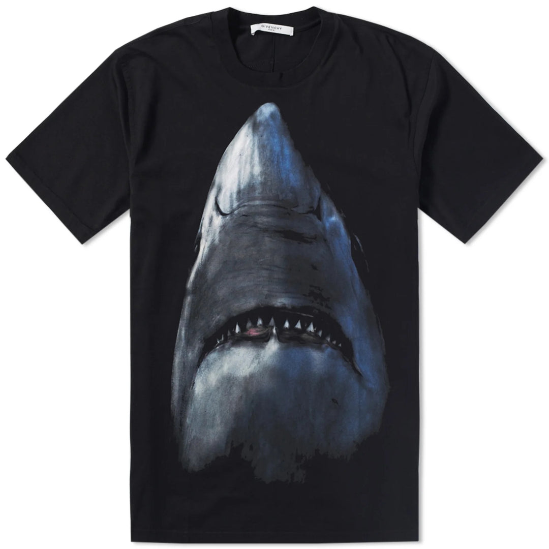 Givenchy Shark Printed T-Shirt Black Oversized Fit | Hype Vault Kuala Lumpur