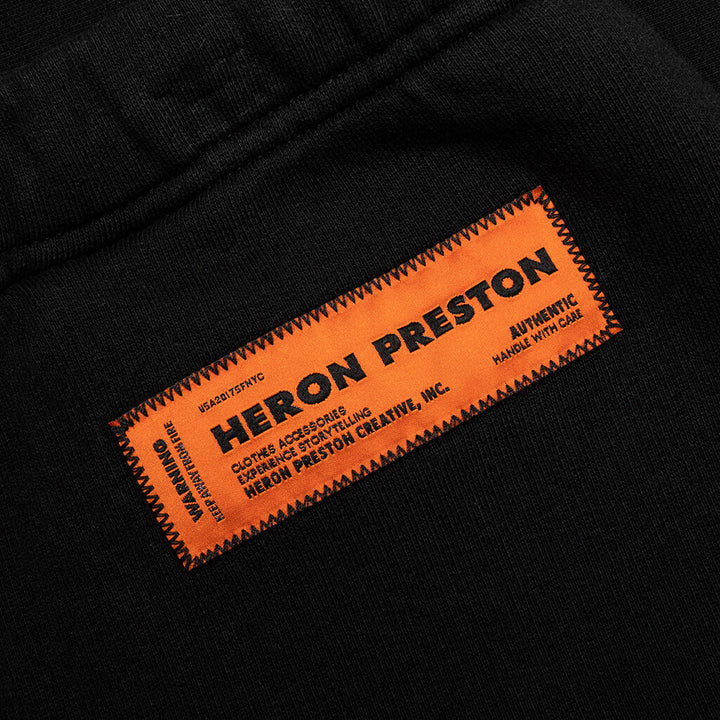 Heron Preston Logo Recycled CO Sweatshorts Black | Hype Vault Kuala Lumpur