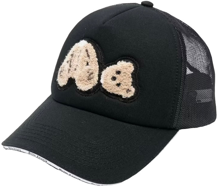 Palm Angels Bear Trucker Hat Black Brown | Hype Vault Kuala Lumpur