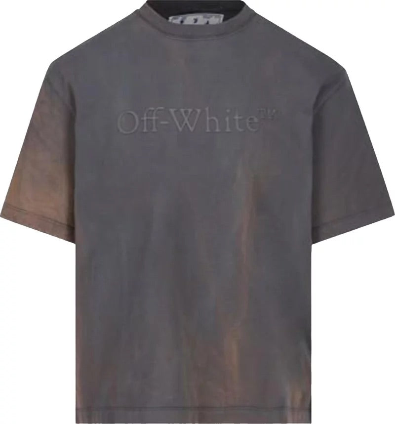 Off-White Bookish Laund Skate T-Shirt 'Petrol' | Hype Vault Kuala Lumpur