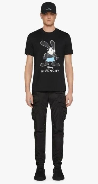 Givenchy x Disney Oswald The Lucky Rabbit Tee Black Slim Fit | Hype Vault Kuala Lumpur