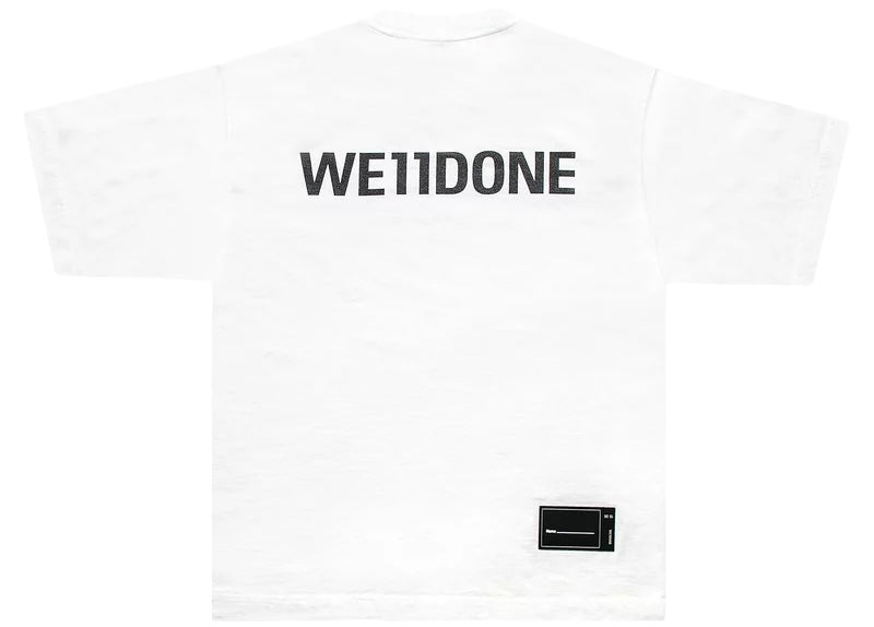 We11done New Movie Collage T-Shirt White | Hype Vault Kuala Lumpur