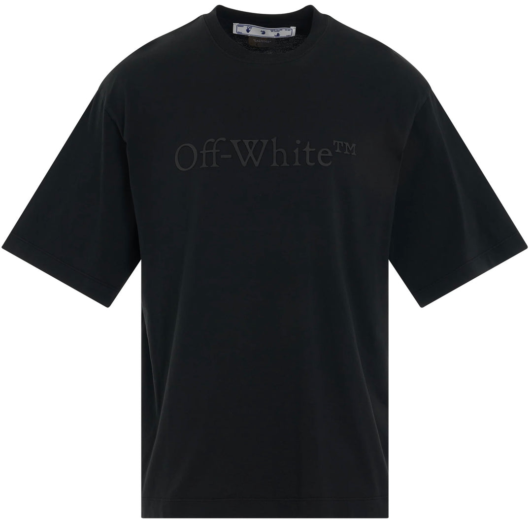 Off-White Bookish Laundry Oversized Skate Black T-Shirt | Hype Vault Kuala Lumpur