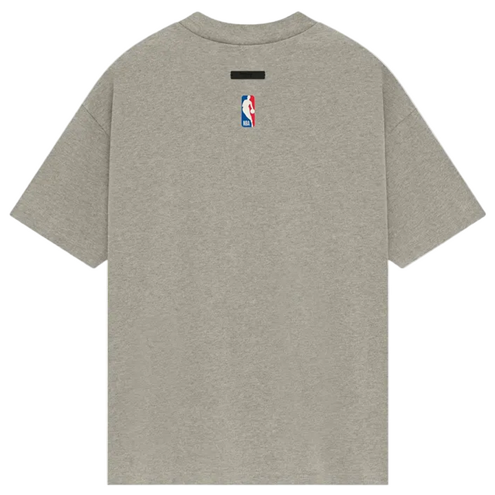 Fear of God Essentials Essentials NBA Sixers Tee ‘Warm Heather Grey’ | Hype Vault