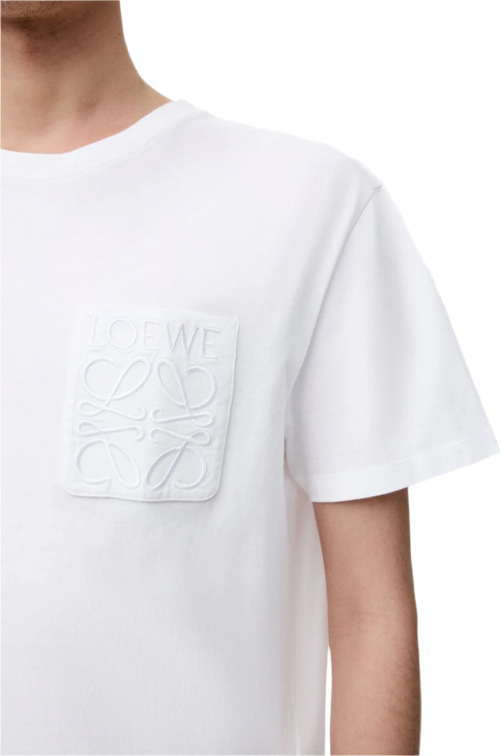 Loewe Anagram ‘White’ T-Shirt with Pocket | Hype Vault