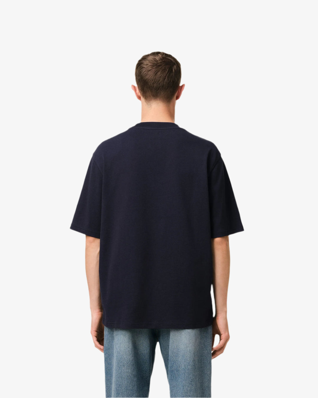 Ami De Coeur Patch T-Shirt Navy Blue | Hype Vault Kuala Lumpur | Authentic luxury, streetwear and sneakers destination