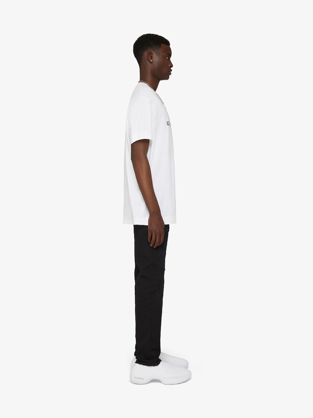 Givenchy Reverse T-Shirt White Oversized Fit | Hype Vault Kuala Lumpur | Asia's Top Trusted High-End Sneakers and Streetwear Store | Guaranteed 100% authentic