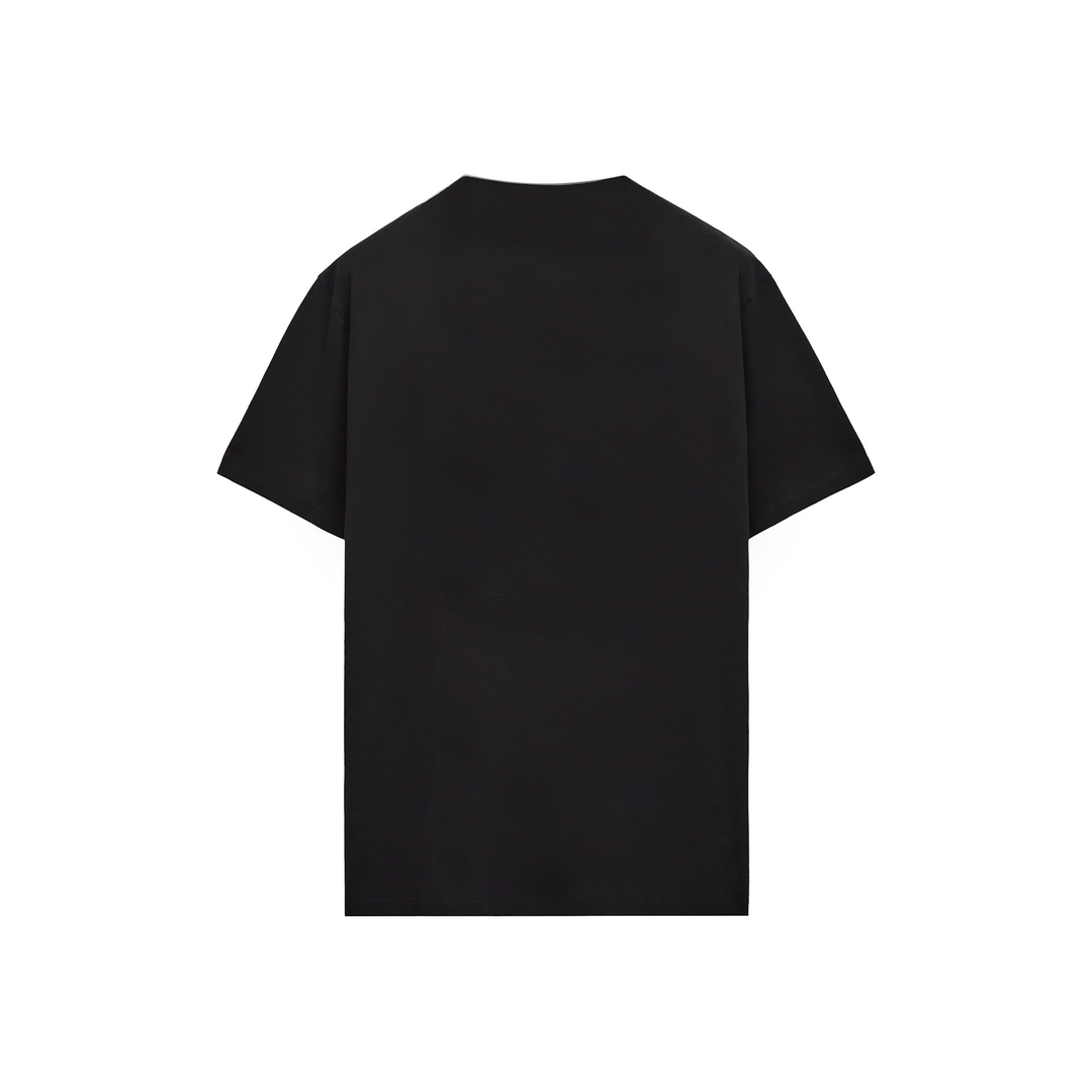 Logo Glitch Anagram T-Shirt Black | Hype Vault
