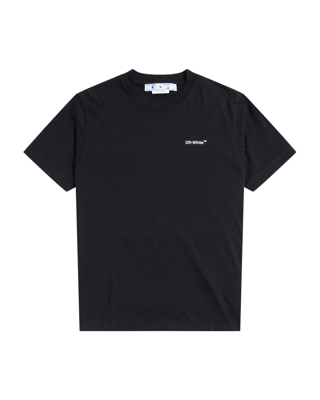 Off-White Wave Diag Slim S/S T-Shirt Black