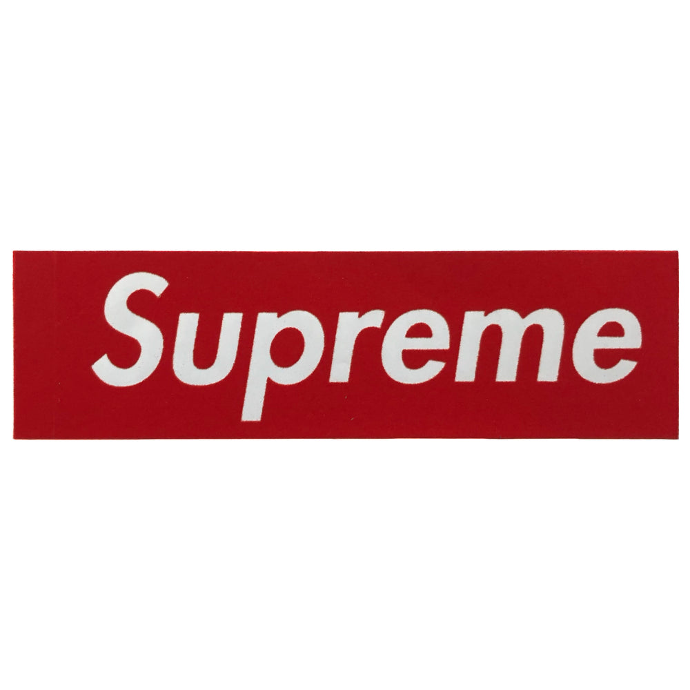 Supreme Red Box Logo Felt | Hype Vault Kuala Lumpur | Asia's Top Trusted High-End Sneakers and Streetwear Store