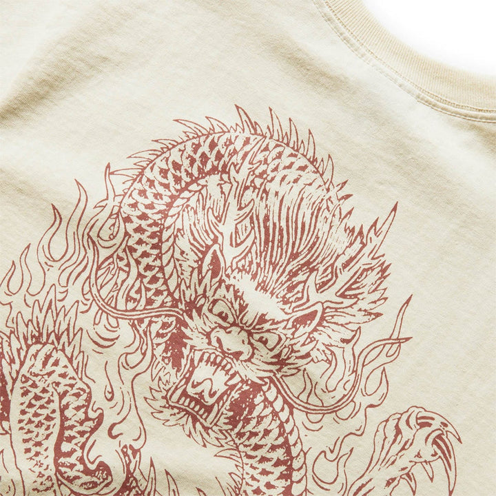 Stussy Dragon Tee Putty | Hype Vault Kuala Lumpur | Asia's Top Trusted High-End Sneakers and Streetwear Store