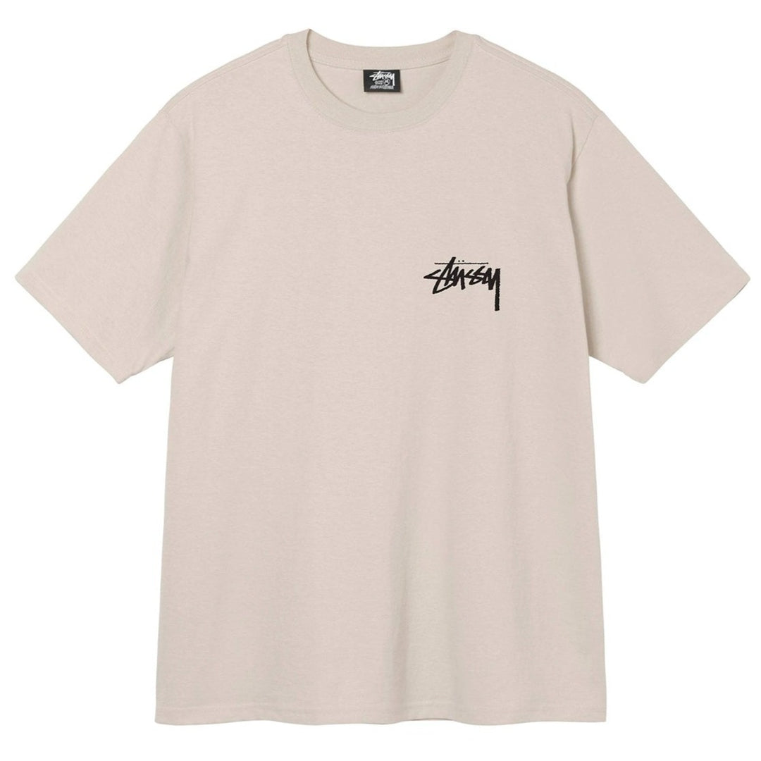 Stussy Fuzzy Dice Tee Smoke | Hype Vault Kuala Lumpur | Asia's Top Trusted High-End Sneakers and Streetwear Store
