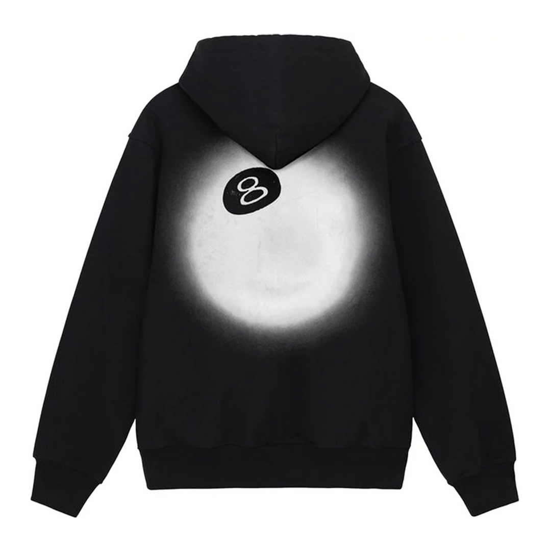 Stussy 8 Ball Fade Hoodie Black | Hype Vault