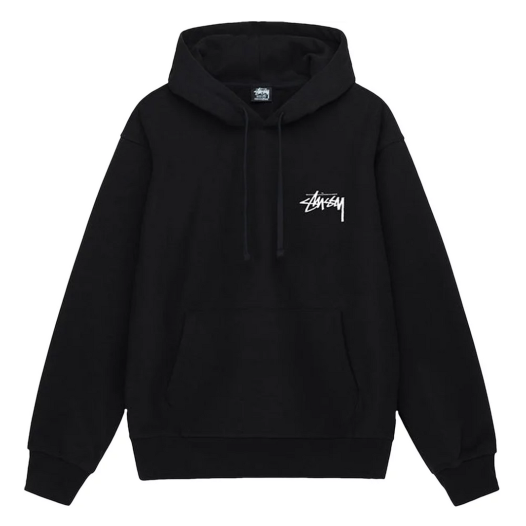 Stussy 8 Ball Fade Hoodie Black | Hype Vault