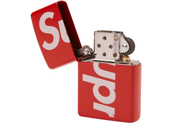 Supreme Logo Zippo Red - Hype Vault