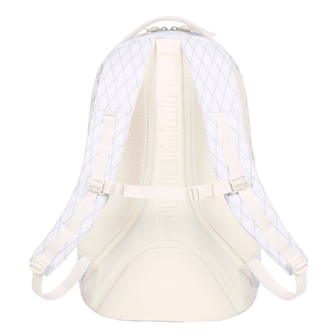 3D Logo Backpack White (FW23) | Hype Vault