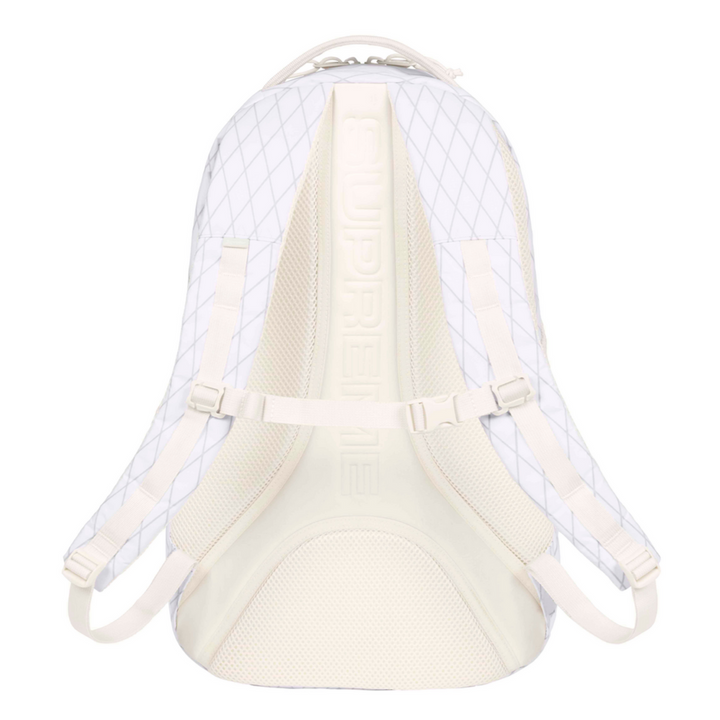 3D Logo Backpack White (FW23) | Hype Vault