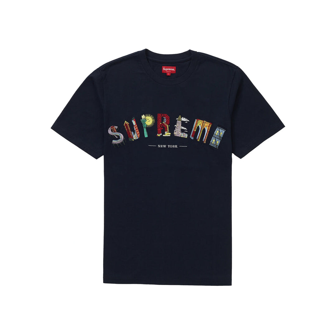 Supreme City Arc Tee Navy | Hype Vault Kuala Lumpur | Asia's Top Trusted High-End Sneakers and Streetwear Store