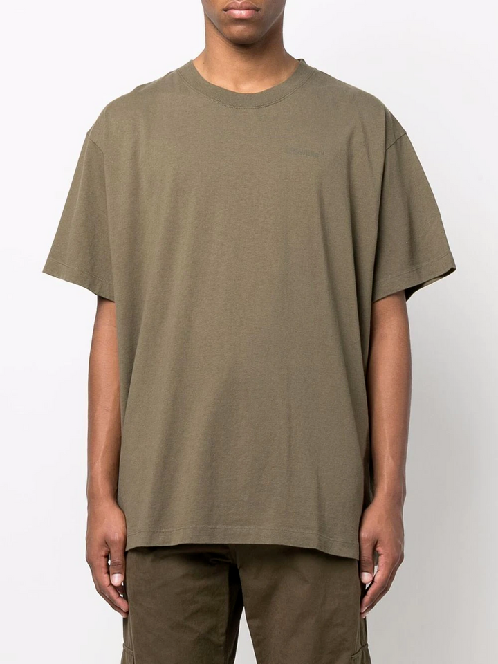 Off-White Diag Tab Over S/S T-Shirt Army Green | Hype Vault Kuala Lumpur | Asia's Top Trusted High-End Sneakers and Streetwear Store