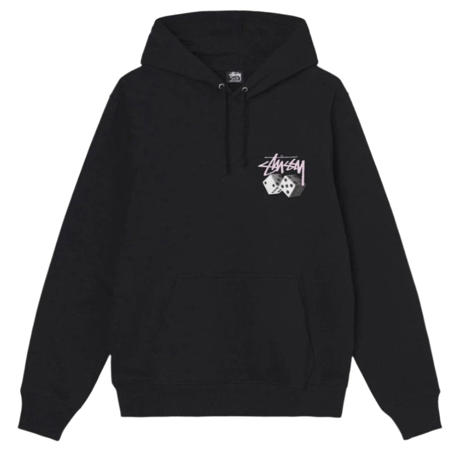 Stussy Roll The Dice Hoodie Black | Hype Vault