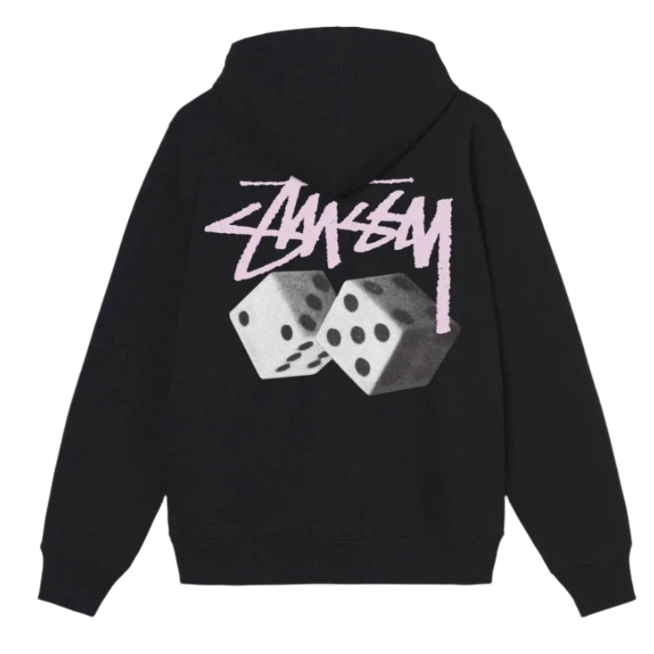 Stussy Roll The Dice Hoodie Black | Hype Vault