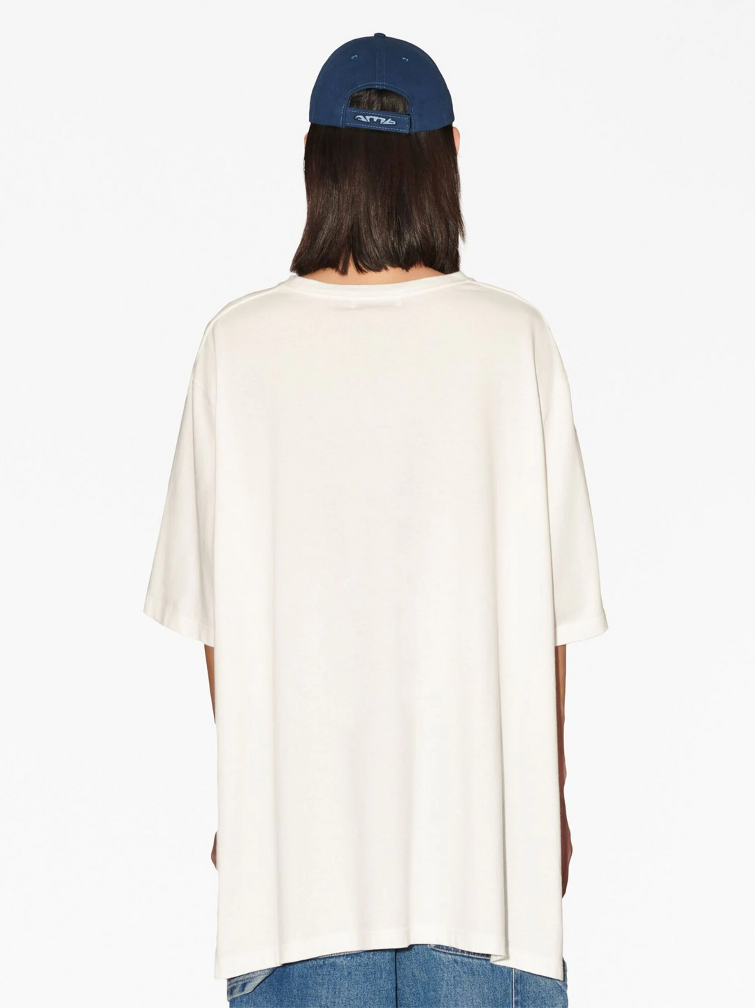 AMBUSH Side Splits Graphic T-Shirt Blanc De Black | Hype Vault Kuala Lumpur