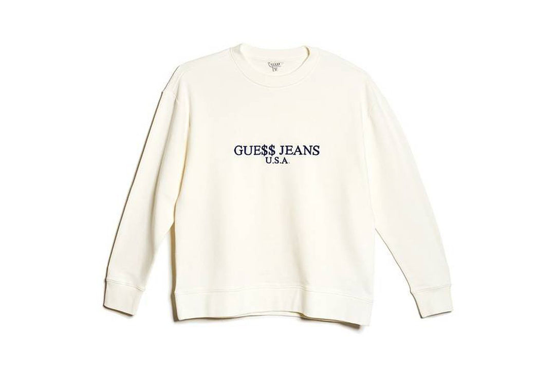 Guess x A$AP Rocky USA Sweatshirt White | Hype Vault Kuala Lumpur | Asia's Top Trusted High-End Sneakers and Streetwear Store