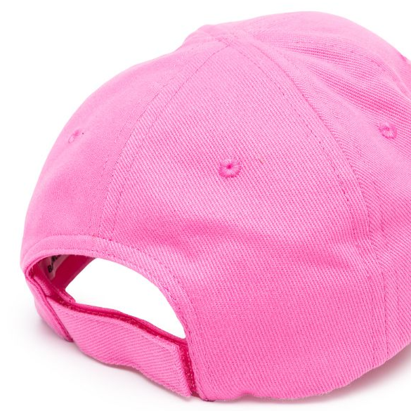 Balenciaga Pink Logo Embroidered Cap | Hype Vault Kuala Lumpur | Asia's Top Trusted High-End Sneakers and Streetwear Store