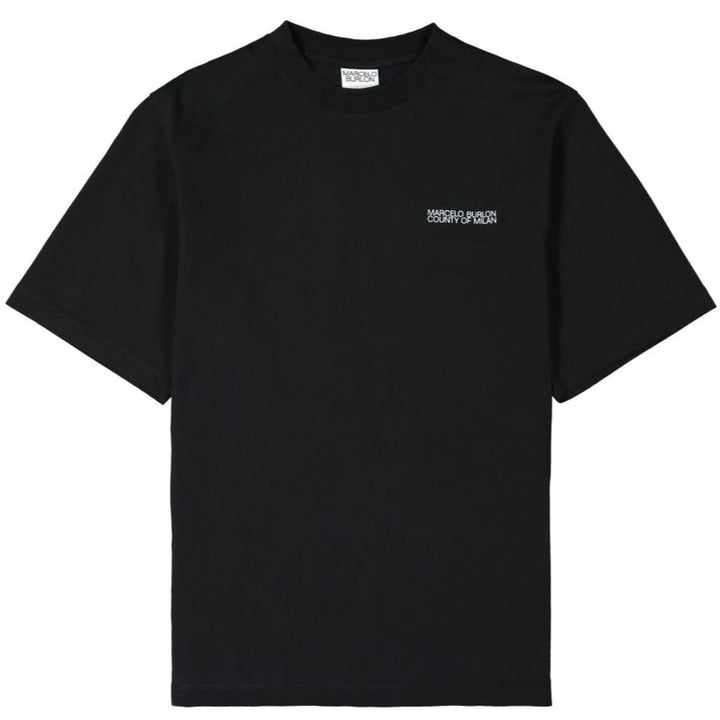 Marcelo Burlon Tempera Cross Over T-Shirt Black | Hype Vault Kuala Lumpur | Asia's Top Trusted High-End Sneakers and Streetwear Store