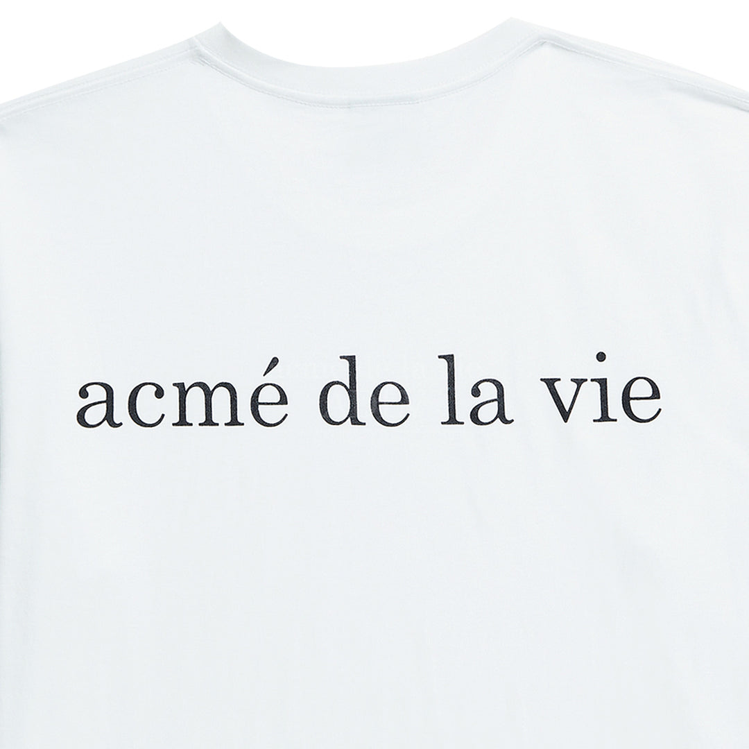 acmé de la vie (ADLV) Baby Face Short Sleeve T-Shirt White Donuts 1R