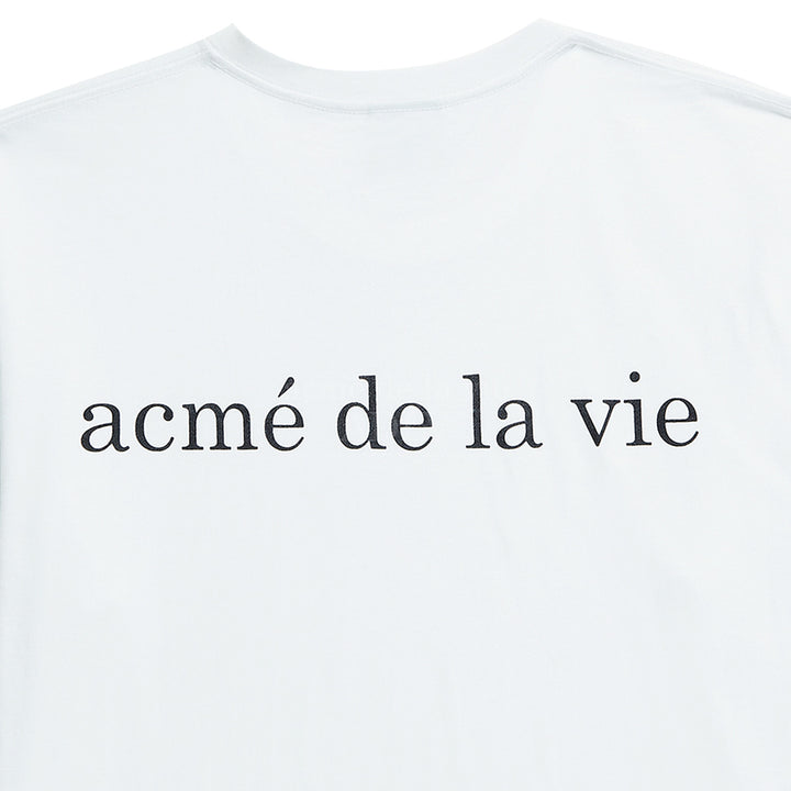 acmé de la vie (ADLV) Baby Face Short Sleeve T-Shirt White Donuts 1R