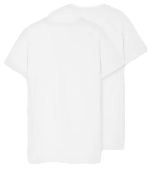 Versace Medusa Undershirt 2-Pack White | Hype Vault Kuala Lumpur