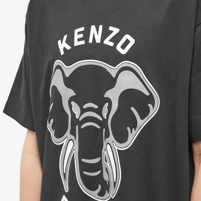 Kenzo Elephant Oversized T-Shirt Black | Hype Vault Kuala Lumpur | Asia's Top Trusted High-End Sneakers and Streetwear Store | Guaranteed 100% authentic