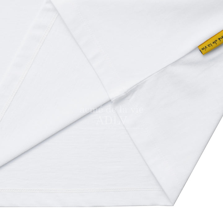 acmé de la vie (ADLV) Glossy Basic Logo Short Sleeve T-Shirt White | Hype Vault Kuala Lumpur | Asia's Top Trusted High-End Sneakers and Streetwear Store