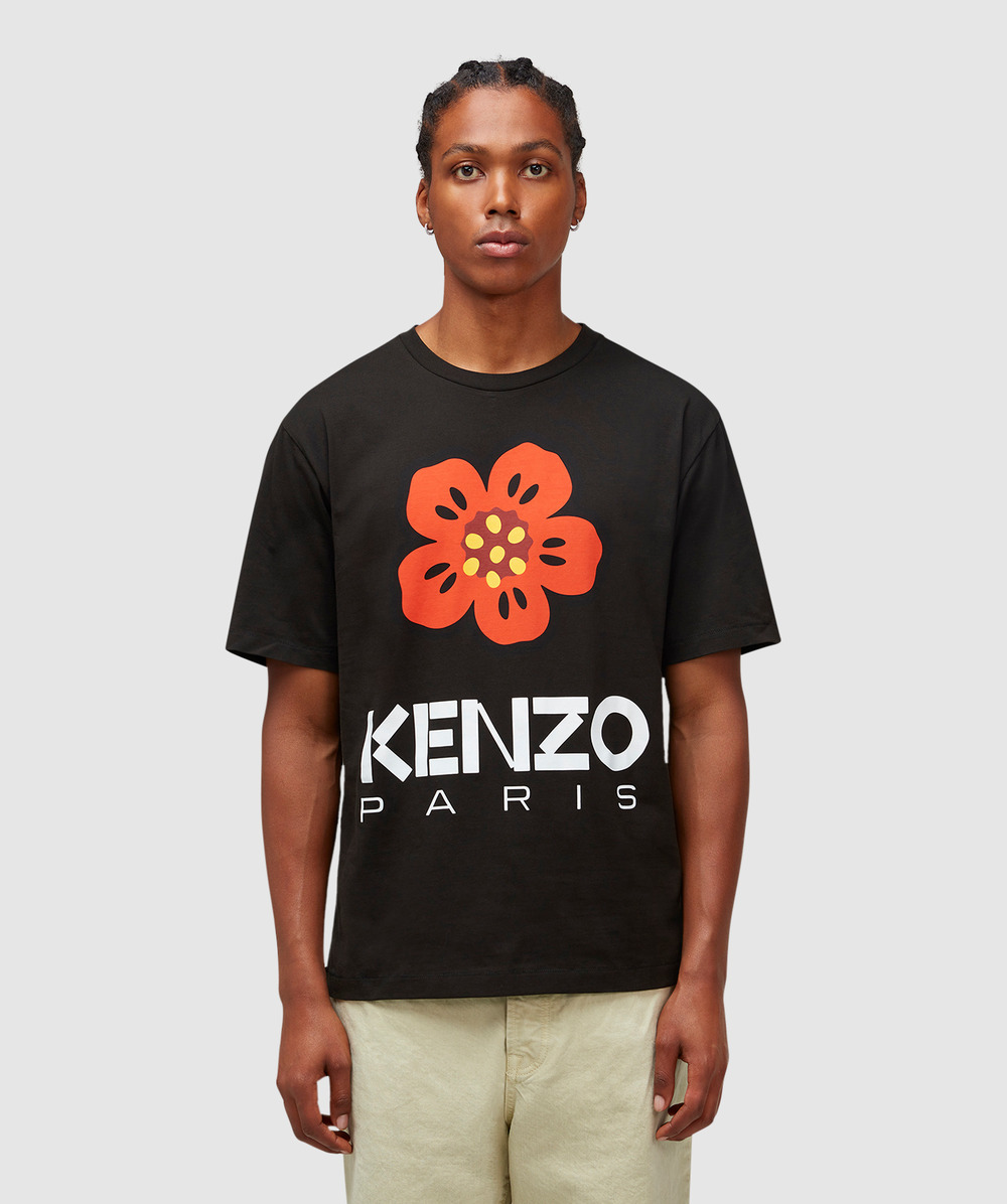 Kenzo Large Boke Flower Oversized T-Shirt Black | Hype Vault Kuala Lumpur | Asia's Top Trusted High-End Sneakers and Streetwear Store | Guaranteed 100% authentic