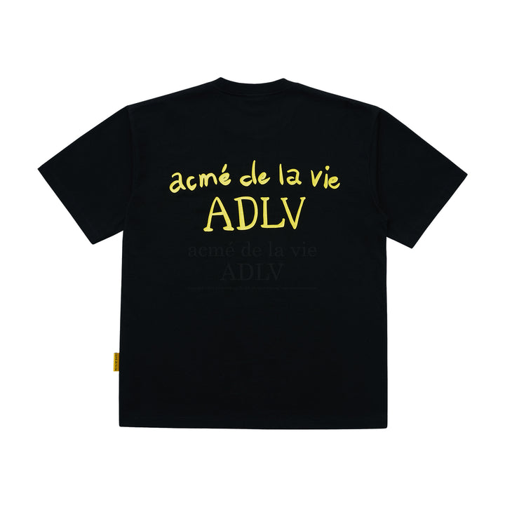 acmé de la vie (ADLV) Glossy Basic Logo Short Sleeve T-Shirt Black | Hype Vault Kuala Lumpur | Asia's Top Trusted High-End Sneakers and Streetwear Store
