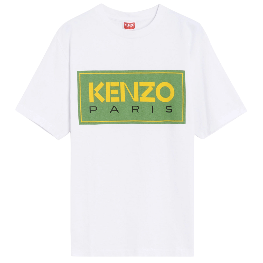 Kenzo Paris Logo Classic T-Shirt White | Hype Vault Kuala Lumpur | Asia's Top Trusted High-End Sneakers and Streetwear Store | Guaranteed 100% authentic