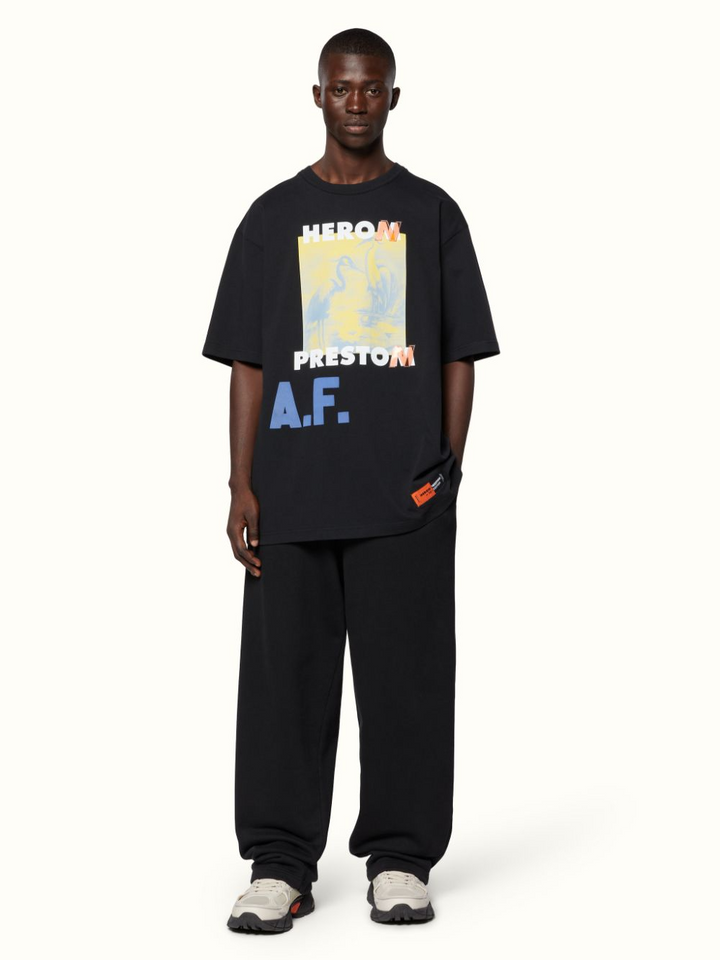 Heron Preston SS Tee OS A.F. Authorized Black | Hype Vault Kuala Lumpur | Asia's Top Trusted High-End Sneakers and Streetwear Store